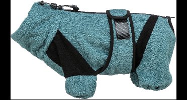 Trixie - Hondenkleding - Honden Badjas - Petrol - 62 cm