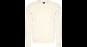 Mario Russo Sweater - Trui Heren - Sweater Heren - Ecru - 3XL