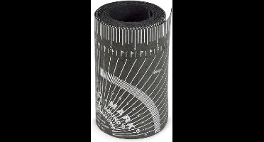 CURV-O-MARK Wrap-A-Round Las-/Pijpleidingslay-out-liniaal, extra groot (lengte: 2,1 m), zwart - 177b, J1860