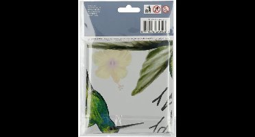 Folat - Folieballon Verjaardag Kolibrie - 45 cm