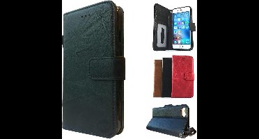 HEM hoesje geschikt voor Samsung Galaxy S22 Ultra Suede look gevlamd zwart boekhoesje met vakje voor pasjes geld en een fotovakje en polsbandje