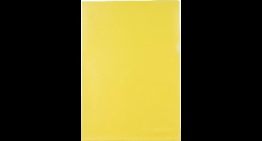 Pergamy L-map, ft A4, PP van 120 micron, pak van 25 stuks, geel