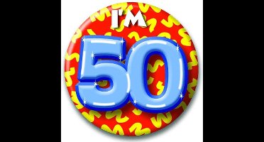 Paper Dreams Button 50 jaar - 55mm