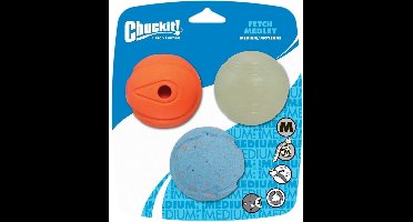 Chuckit hondenspeelgoed fetch medley 3 st - Default Title