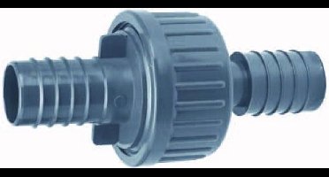 PVC terugslagklep met tule 17 mm