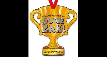 Paper Dreams Trofee Ouwe Zak - Kartonnen trofee van 33 cm - Voor heren