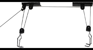 Silverline Fietslift - 20 kg - Max 4 meter