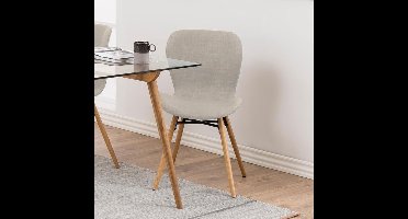 2x Sohome Eetkamerstoel Jasmaine - Zand