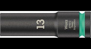 Wera 8790 C Impaktor Deep 05004830001 Inbus Dopsleutelinzetstuk 13 mm 1/2 (12.5 mm)