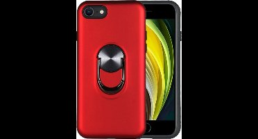 Hoesje Geschikt voor iPhone 7G/8G hoesje Shockproof Armor case - back cover – TPU – Rood