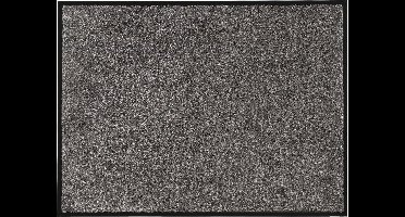 MD Entree - Sahara Steel Deurmat - Droogloopmat - Schoonloopmat - 80 x 120 cm - Poolhoogte 10 mm - Antislip - Hoge vochtabsorptie - Wasbaar - Hoogwaarige kwaliteit - Verschillende afmetingen & Kleuren.