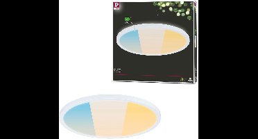 LED-paneel Atria Shine IP44 rond 398mm 20,8W 2800lm 3000 - 6500K Wit
