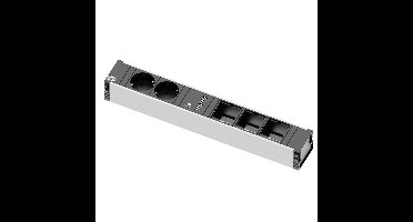 Bachmann 912.0168 power uitbreiding Binnen 2 AC-uitgang(en) Zwart, Grijs
