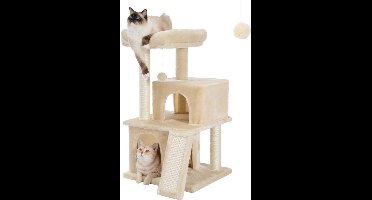 ApexArte® Krabpaal voor Grote Katten - Krabton - Kattenhuis