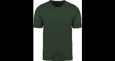 Suitable Respect T-shirt Jim Donkergroen - Maat L - Heren - Casual T-shirts