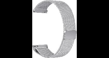 Premium Milanese Magnetische Bandje Zilver geschikt voor Garmin Venu 3 / Vivoactive 4 / Forerunner 265 & 255 & 965 & 955 & 945 & 935 & 745 – Verstelbaar, Ademend & Stijlvol