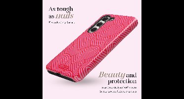 MIO by Mobilize Hoesje | Geschikt voor Samsung Galaxy A16 | Compatibel met MagSafe | Hard Shell Back Cover | Wild Hearts