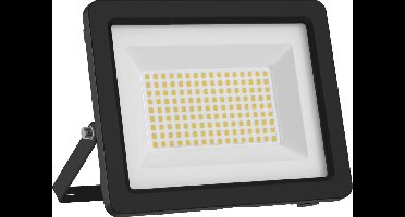 LEDVANCE LED-schijnwerper met energie-efficiëntieklasse A, zwarte aluminium behuizing, 24,5 W, 4600 lm, voor buitentoepassingen, compact ontwerp, licht van gewicht, eenvoudig te installeren, LED niet vervangbaar