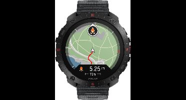 Polar Grit X2 Pro Premium Outdoor Smartwatch, Night Black S/L