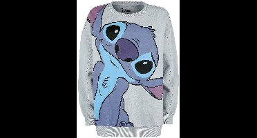 Lilo & Stitch Stitch Dames Sweatshirts - heather grijs - S