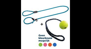 Combideal - Hunter Retrieverlijn Turquoise (10 MM x 170 CM) + Happy Pet Floater (32 CM)