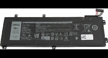 Dell TJDRR Batterij - 56Wh - H5H20