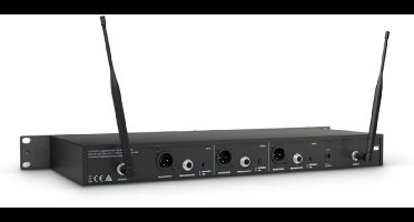 Adam Hall U505 HHD 2 584-608MHz - Draadloze transmissie set