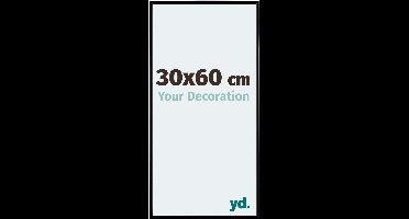 Your Decoration - Fotolijst 30x60 cm - Kunststof - Zwart Mat - Evry