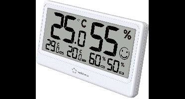 Renkforce RF-6416470 Thermo- en hygrometer Wit