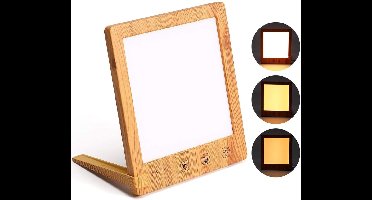 ApexArte® Lichttherapie Lamp - Daglichtlamp - Bureaulamp Led - Bruin