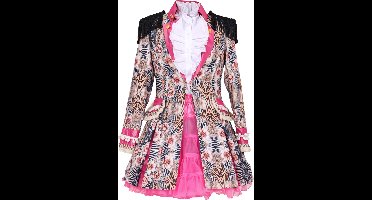Carnavalsjas dames - Zebraprint / Tijgerprint | Maat 40 - Carnavalskleding Dames - Carnaval