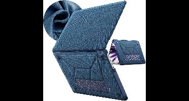 Hoes Geschikt voor Macbook New Pro 13 inch Hoes Navy shockproof heavy duty hoesje Woven Fabric - MacBook Pro M1/ M2 2022 2021 A2338 A2289 A2251 A2159 A1989 A1706 M2 case met Opvouwbare kickstand hoes hardcover