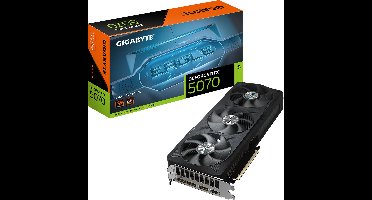 GIGABYTE NVIDIA GeForce RTX 5070 EAGLE OC SFF 12G - Videokaart - 12GB - GDDR7 - PCIe 5.0 - 1x HDMI 2.1 - 3x DisplayPort 2.1