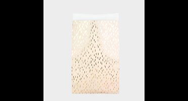 Kadozakje Hoogglans Goud Streepje | 17x25cm 50 stuks | 74gr metallic