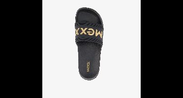 Mexx dames badslippers zwart goud - Maat 42