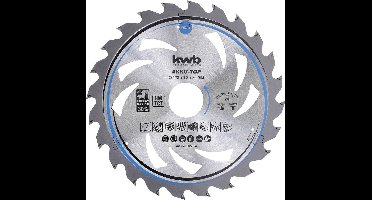 kwb LER-PO 100KA-FI 585554 Hardmetaal-cirkelzaagblad 173 x 30 x 1.2 mm Aantal tanden: 24 1 stuk(s)