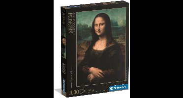 Clementoni - Puzzel - 1000 Stukjes - Mona Lisa (Leonardo da Vinci) - Puzzel Voor Volwassenen