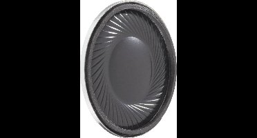 Visaton K 28 WP - 8 Ohm 1.1 inch 2.8 cm Mini-luidspreker 1 W 8 Ω Zwart Kunststof membraan