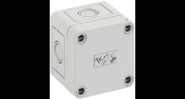 Spelsberg TK PC 77-6-M Installatiebehuizing 65 x 65 x 57 Polystereen, Polycarbonaat, Polyurethaan, Polyamide Lichtgrijs