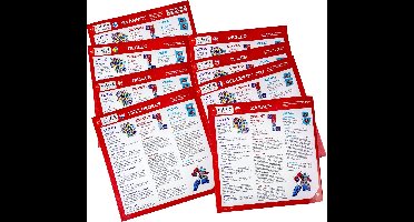 Tactic Transformers 3-in-1 Spellenverzameling – Kaartspel – Lotto – Domino – Memo – Kinderspel vanaf 4 jaar