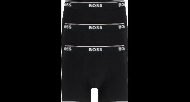 BOSS Boxershorts Power 3-Pack Zwart 001 - Maat M - Heren