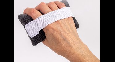 Vinger contractuur kussentje of handrol : kegelvorm, 12,5 x 4 cm