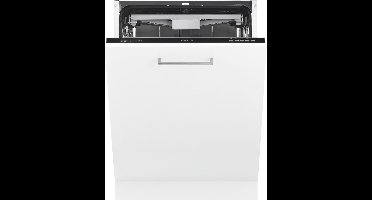 Inventum IVW6021A inbouw vaatwasser - 14 couverts - Volledig integreerbaar - Besteklade-Bestekmand - 8 programma’s - Max nishoogte 86,5 cm - Extra droog optie - Startuitstel - Energielabel C