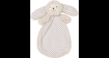 Happy Horse Konijn Riddle Knuffeldoekje - Beige - Baby Cadeau