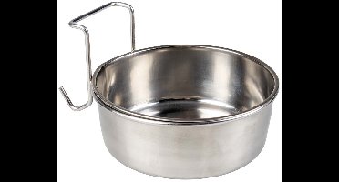 Duvoplus Eetkom Vogel Inox + Haak - L