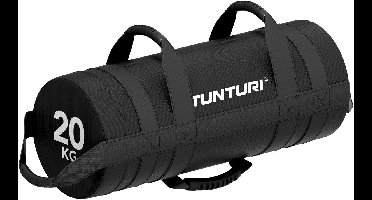 Tunturi Platinum Strength Bag - 20kg - Sandbag - Zwart - Incl. gratis fitness app