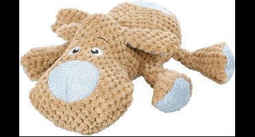 FLAMINGO - SPEELGOED KROPS NIJLPAARD MET TOUW BRUIN 22x30x11CM