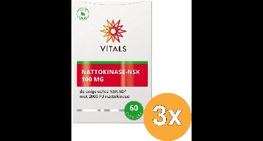3x Vitals Nattokinase-NSK (60 capsules)