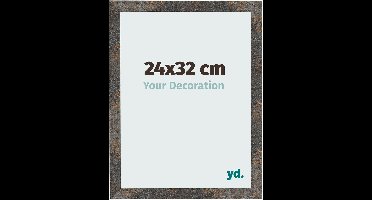Your Decoration - Fotolijst 24x32 cm - MDF - Geoxideerd Metaal - Bologna