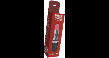 Power Escorts Lipstick Vibrator Zwart – Discrete Mini Vibrator in Lippenstift Design – Compact & Krachtig